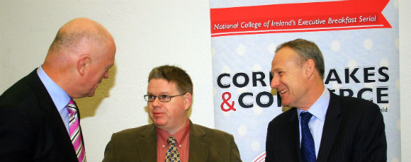 Brian Lucey at Corn Flakes and Commerce in National College of Ireland