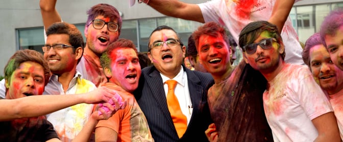 Holi at National College of Ireland