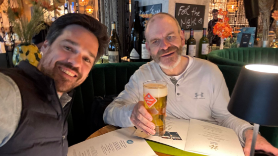 Desmnd and Prof Martin Hiebl
