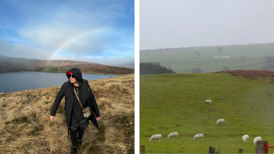 Felipe standing in a field