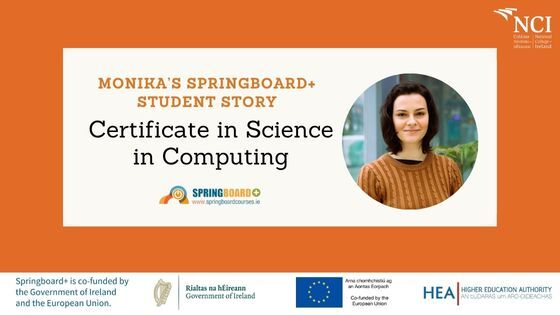 A Transformative Experience: Monika's Springboard+ Student Story