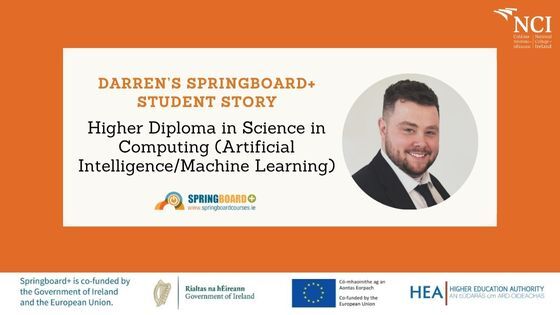 From Ambition to Action: Darren’s Springboard+ Journey into AI and Machine Learning
