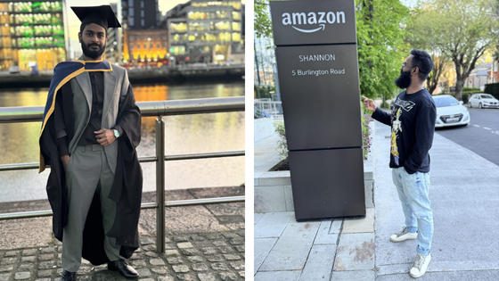 From NCI to Amazon: MSc in Cybersecurity Graduate's Career Journey
